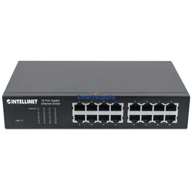 Switch Intellinet Gigabit 16x 10/100/1000 RJ45