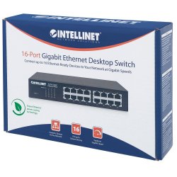 Switch Intellinet Gigabit 16x 10/100/1000 RJ45