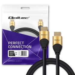 HDMI v2.1 kabel UHS 8K 60Hz 28AWG GULD 3m