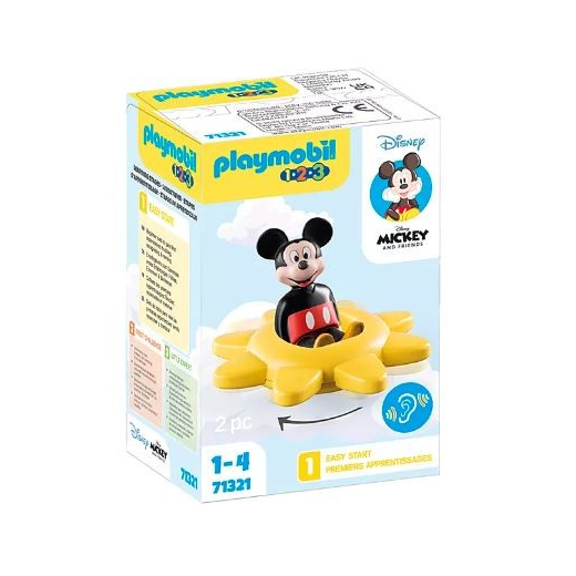 S�t med figur 1.2.3 Disney 71321 Mickey Mouse og sol-rangle