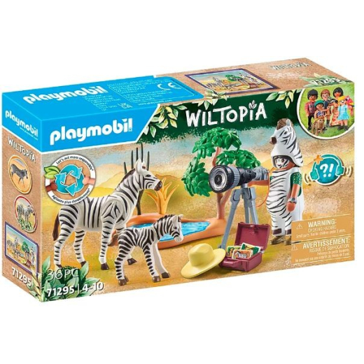 S�t med figurer Wiltopia 71295 Udflugt med dyrefotograf