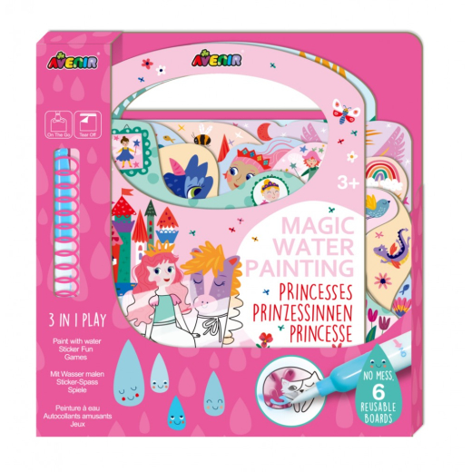 Magisk vandmaleri - Prinsesse