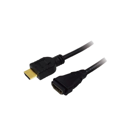 Forl�ngerkabel HDMI h�j hastighed, 3m
