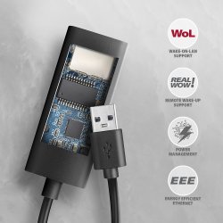 ADE-AR, USB-A 3.2 Gen 1 LAN-adapter 1Gbit