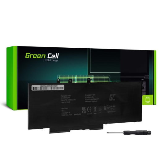 Notebook batteri 93FTF GJKNX 7,6V 6200mAh til Dell Latitude 5290 5490 5580