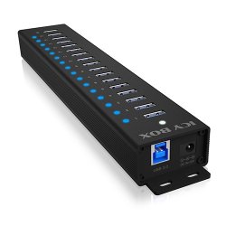 ICY BOX IB-HUB1717-U3 16+1 port USB HUB