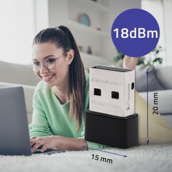 Mini tr�dl�s USB Wi Fi adapter, 650Mbps