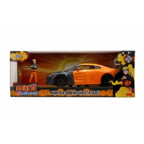 K�ret�j med figur Naruto Nissan GT-R 1/24