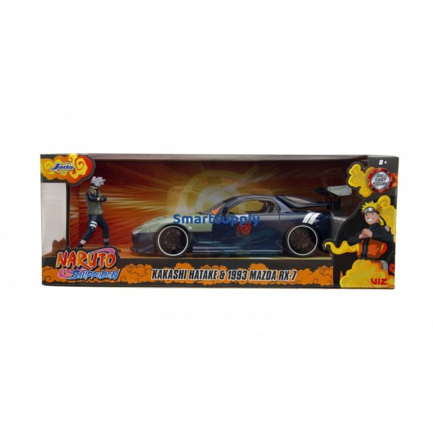 K�ret�j med figur Naruto 93 Mazda RX-7 1/24