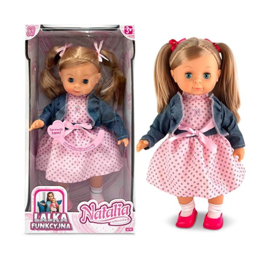 Natalia dukke taler polsk 39 cm