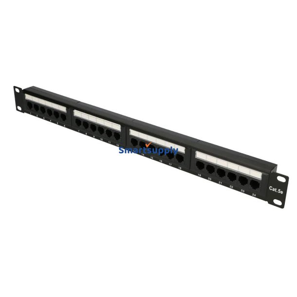 Patchpanel 24 porte cat5e UTP V2