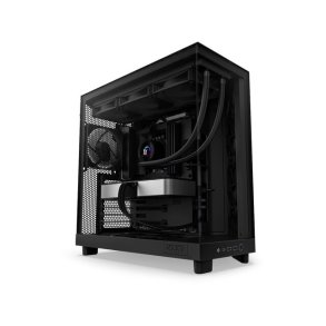 PC Case H6 Flow med vindue sort