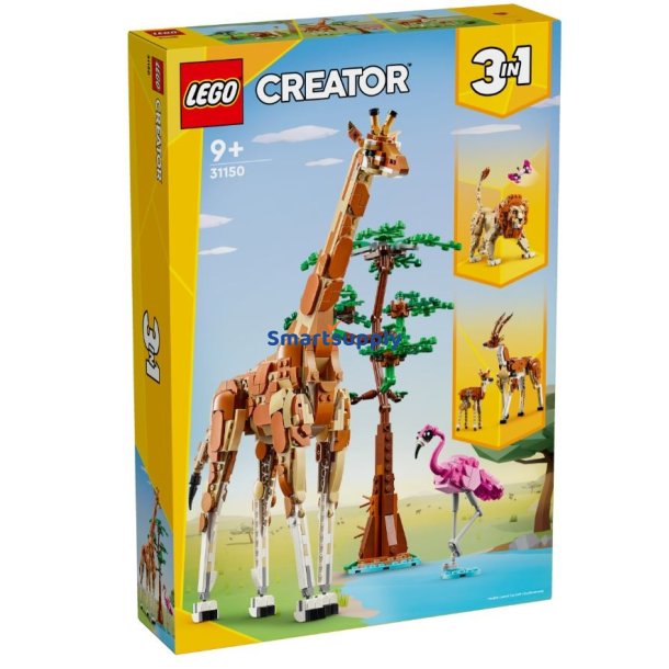 LEGO Creator 31150 Vilde Safari Dyr