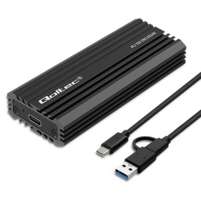 Kapsling til drev M.2 SATA, NVMe, USB C, 2TB
