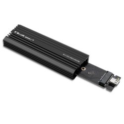 Kapsling til drev M.2 SATA, NVMe, USB C, 2TB