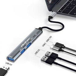 HUB adapter USB C 3.1 5i1, USB C PD, USB C