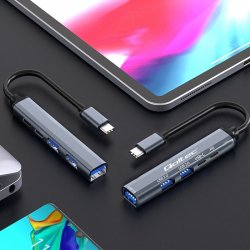 HUB adapter USB C 3.1 5i1, USB C PD, USB C