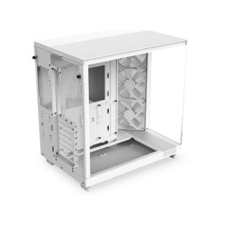 PC Kabinet H6 Flow RGB med vindue hvid