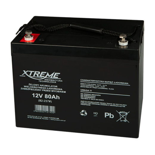 Gelbatteri 12V 80Ah XTREME