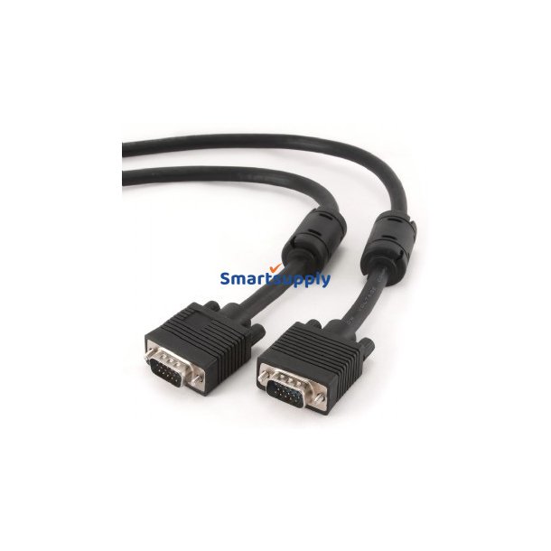 VGA-kabel 15M/15M 3M (sk�rmet+ferrit)