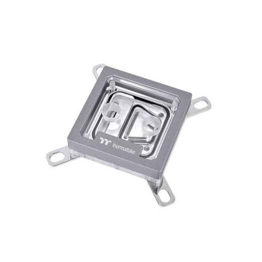 Vandk�ling Pacific W9, gennemsigtig CPU vandblok, kobber + v�skemetal