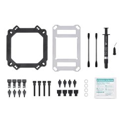 Vandk�ling Pacific W9, gennemsigtig CPU vandblok, kobber + v�skemetal