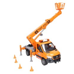 En Mercedes Benz Sprinter k�ret�j med et kurvelift