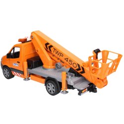 En Mercedes Benz Sprinter k�ret�j med et kurvelift