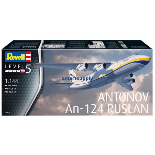 Plastmodel Antonov AN-124 Ruslan 1/144