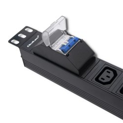 Str�mfordeler til RACK 19cali | sikring | 1U | 10A | PDU 8xIEC C13 | 2m