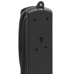 Oversp�ndingsbeskytter 4 stik, 2,5m