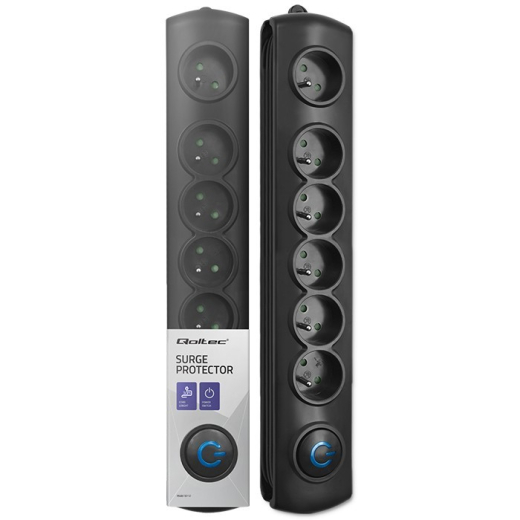 Oversp�ndingsbeskytter | 6 stik | 3,0m