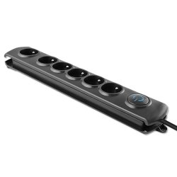 Oversp�ndingsbeskytter | 6 stik | 3,0m