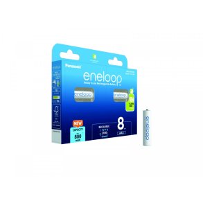 eneloop batteri AAA 800 mAh s�t af 8