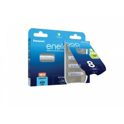 eneloop batteri AAA 800 mAh s�t af 8
