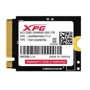 XPG GAMMIX S55 SSD 1TB PCIe 4x4 5/3.7MB/s M2230