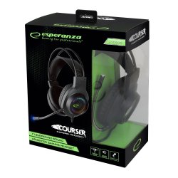 Gaming 7.1 Courser Headset med mikrofon
