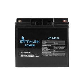 Batteri LiFePO4 24AH 12.8V BMS EX.30424