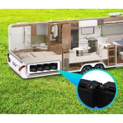 Batteri LiFePO4 24AH 12.8V BMS EX.30424