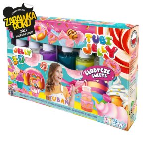 Tubi Jelly s�t 6 farver - Sweets