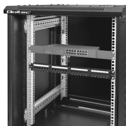 19 tommer RACK skab 15U, 600x600x855, st�l