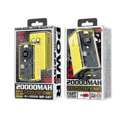 Powerbank 20000 mAh Super Hurtig Opladning