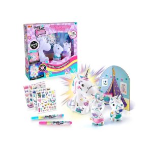 Gl�dende Decocorns S�t - DIY Enhj�rningsfamilie