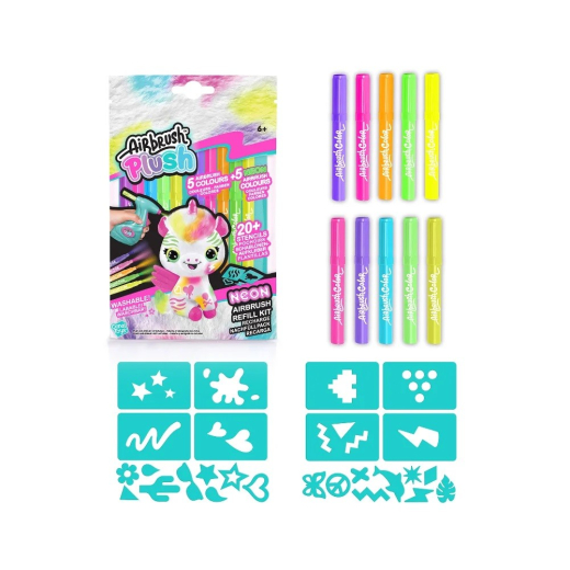 Genopfyldningss�t - Plush Project (10 penne og 20+ skabeloner)