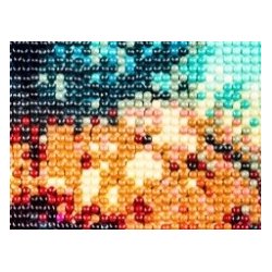 Diamantmosaik - Heste 40x80 cm