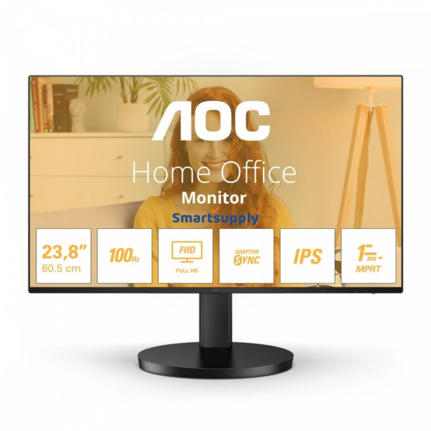 Monitor 24B3HA2 23.8 tommer IPS 100Hz HDMI H�jttalere