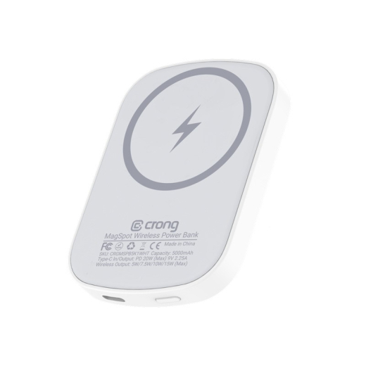 Powerbank med MagSafe 5000mAh, USB-C 20W PD