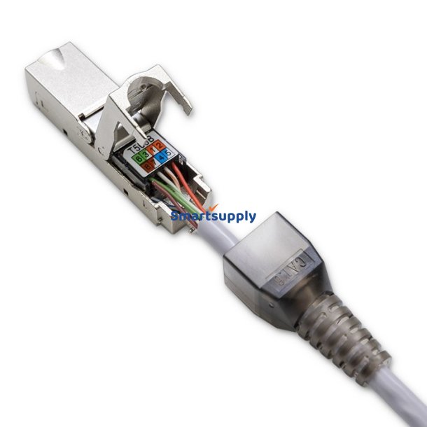 RJ45 toolless STP stik CAT6, JACK PIN