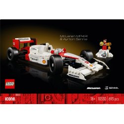 LEGO Icons 10330 McLaren MP4/4 og Ayrton Senna