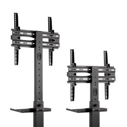 Mobil TV-stativ 32-55 tommer, 35kg, AV-hylde